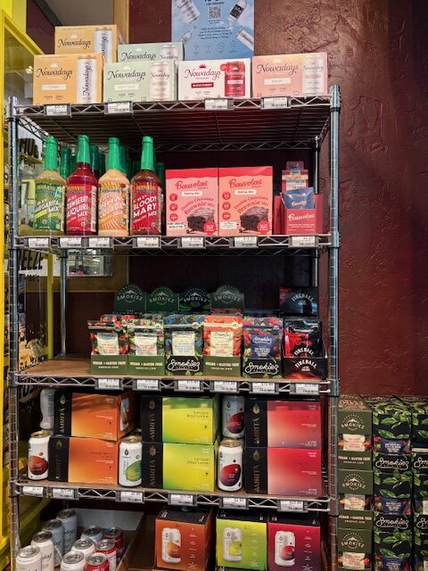 Friends drinking alcoholic beverages